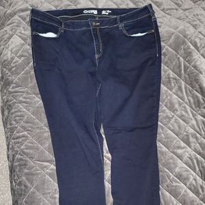 Warehouse one mid rise skinny plus 22 regular